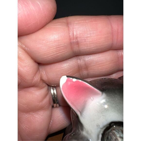 LEFTON Salt Pepper Shaker Set Jeweled Cats-Vintage Japan MCM Ceramic Matching - Picture 5 of 9